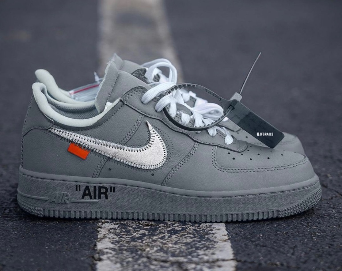Off-White™ × Nike Air Force 1 Low “Ghost Grey”が2023年春に発売予定 