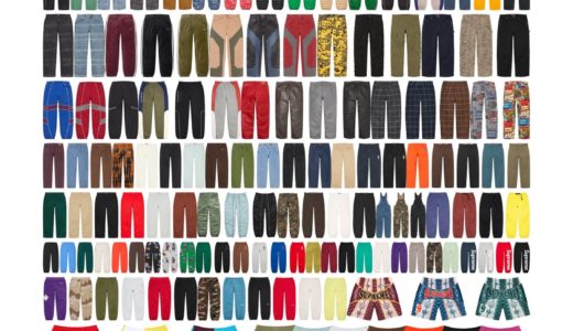 Supreme 2022FWコレクションに登場するパンツ&ショーツ（Pants / Shorts）