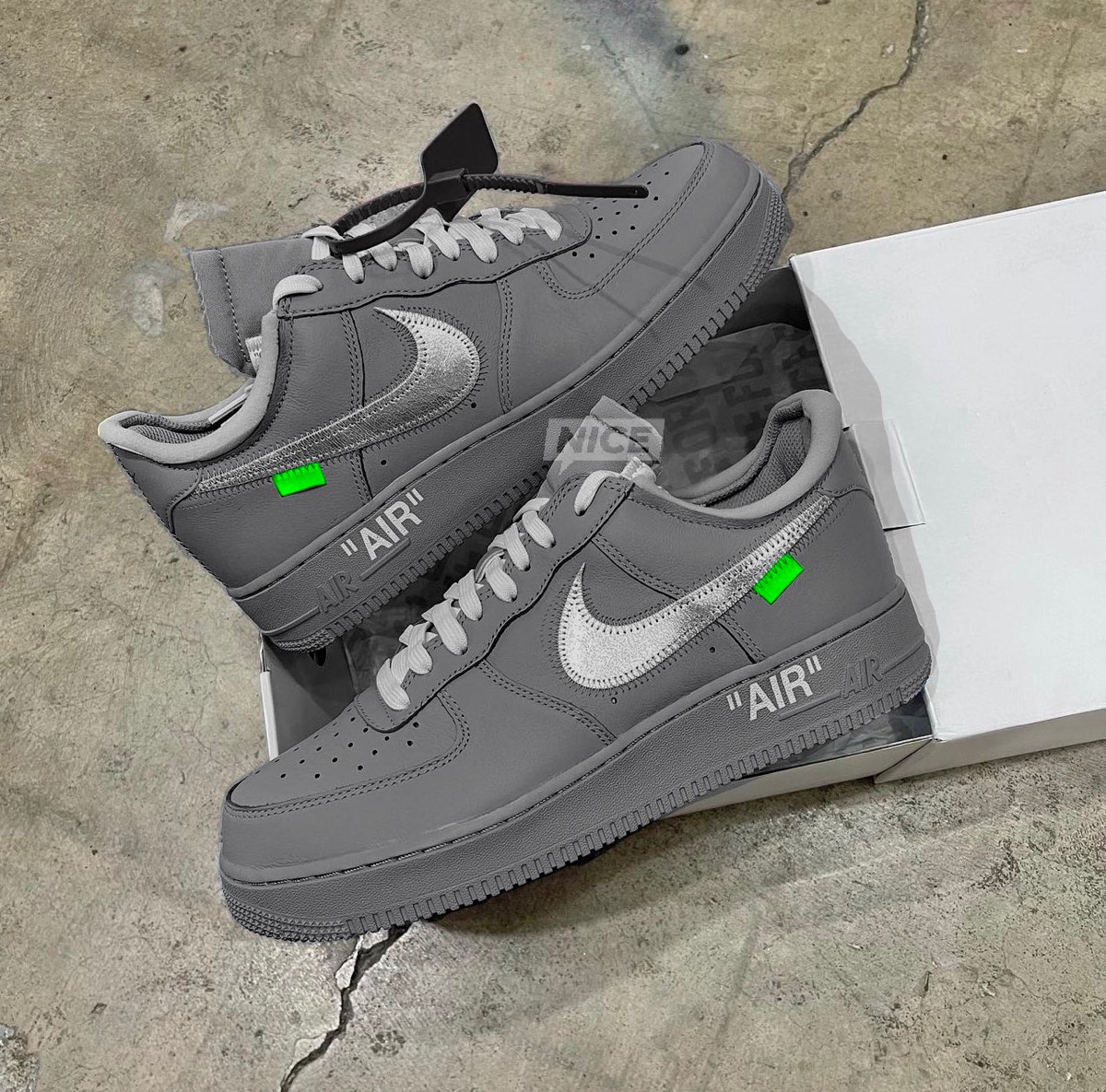 Off-White™ × Nike Air Force Low “Ghost Grey”が2023年春に発売予定か UP TO DATE