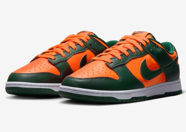 Nike Dunk Low Retro âMiami Hurricanesâãå½å11æ24æ¥ã«çºå£²äºå® | UP TO DATE