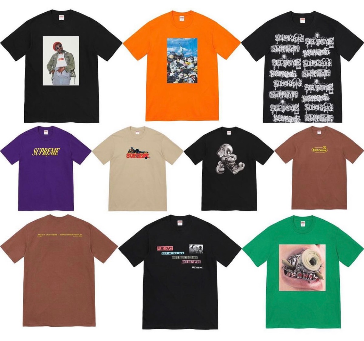 Supreme Tシャツ