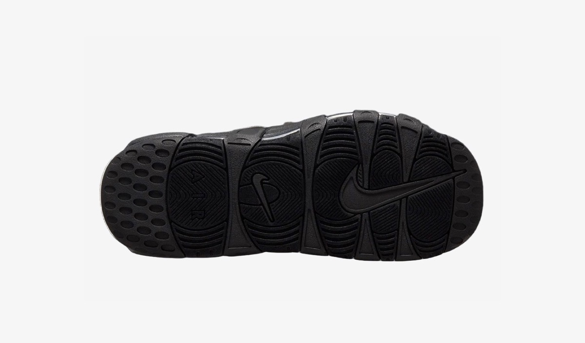 通称“モアテン”のサンダルver. Nike Air More Uptempo Slide “Black ...