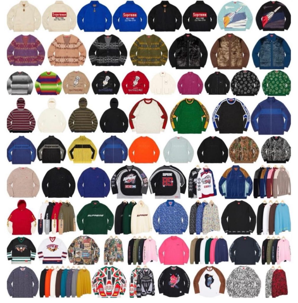 Supreme 2022FWコレクションに発売予定のトップス & セーター（Tops ...