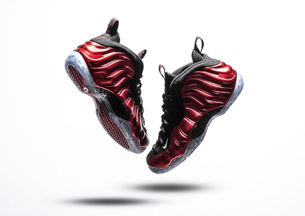 air foamposite one metallic red