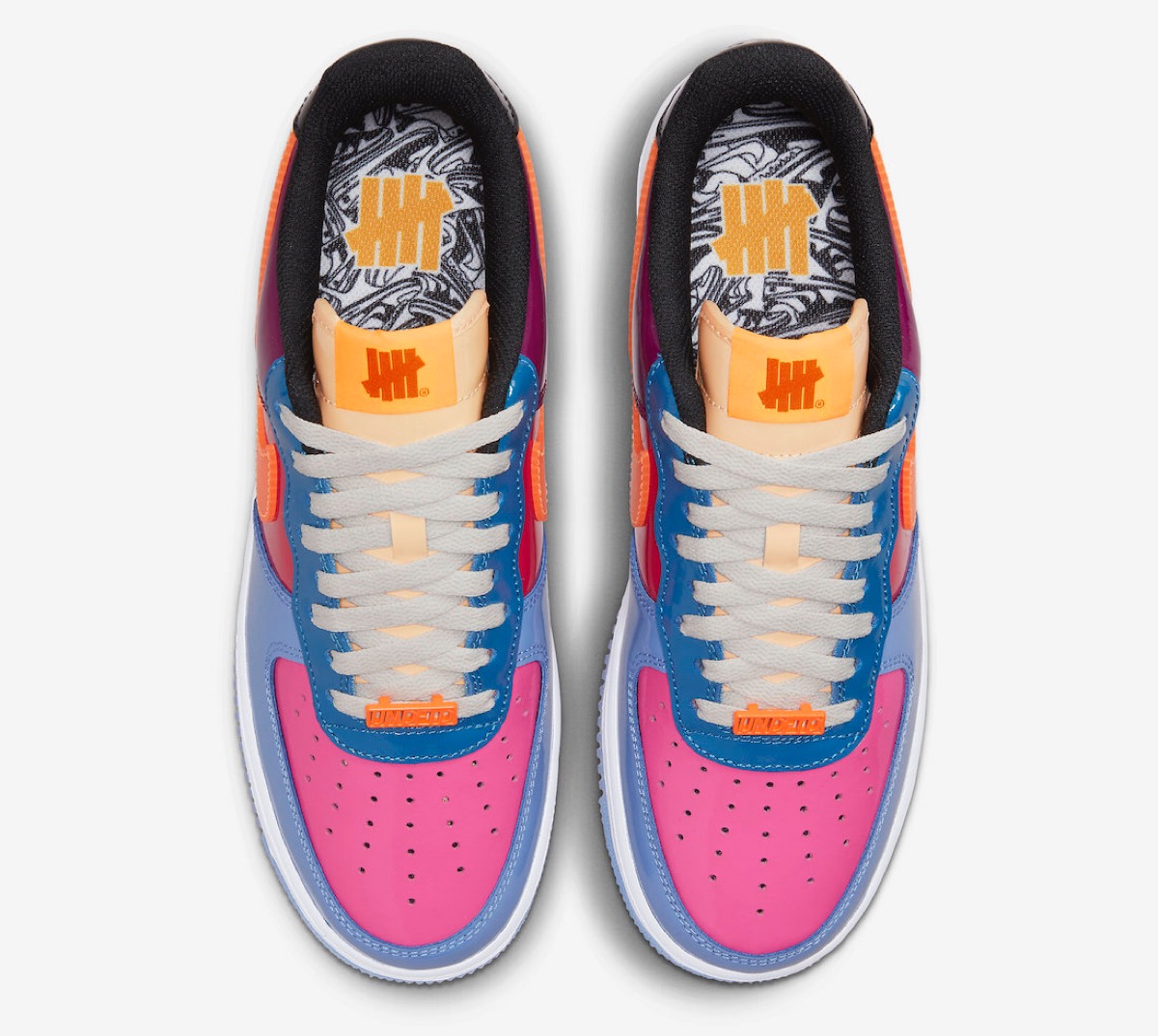 Undefeated × Nike Air Force 1 Low SP “Multi Patent” Collectionが
