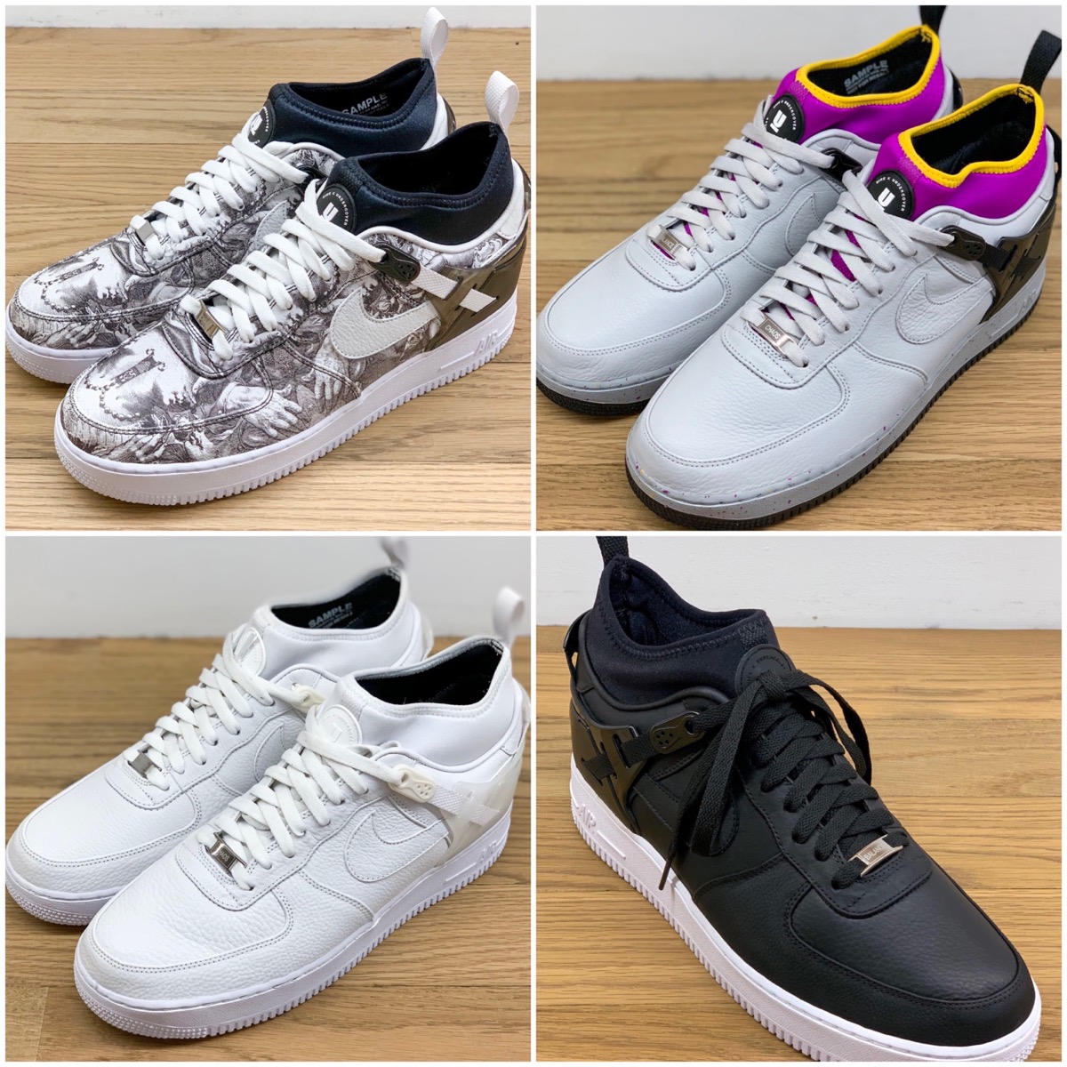 UNDERCOVER × Nike Air Force Low SP GTX が国内10月8日／10月12日に発売予定 ［DQ7558-101  DQ7558-002 DQ7558-001］ UP TO DATE