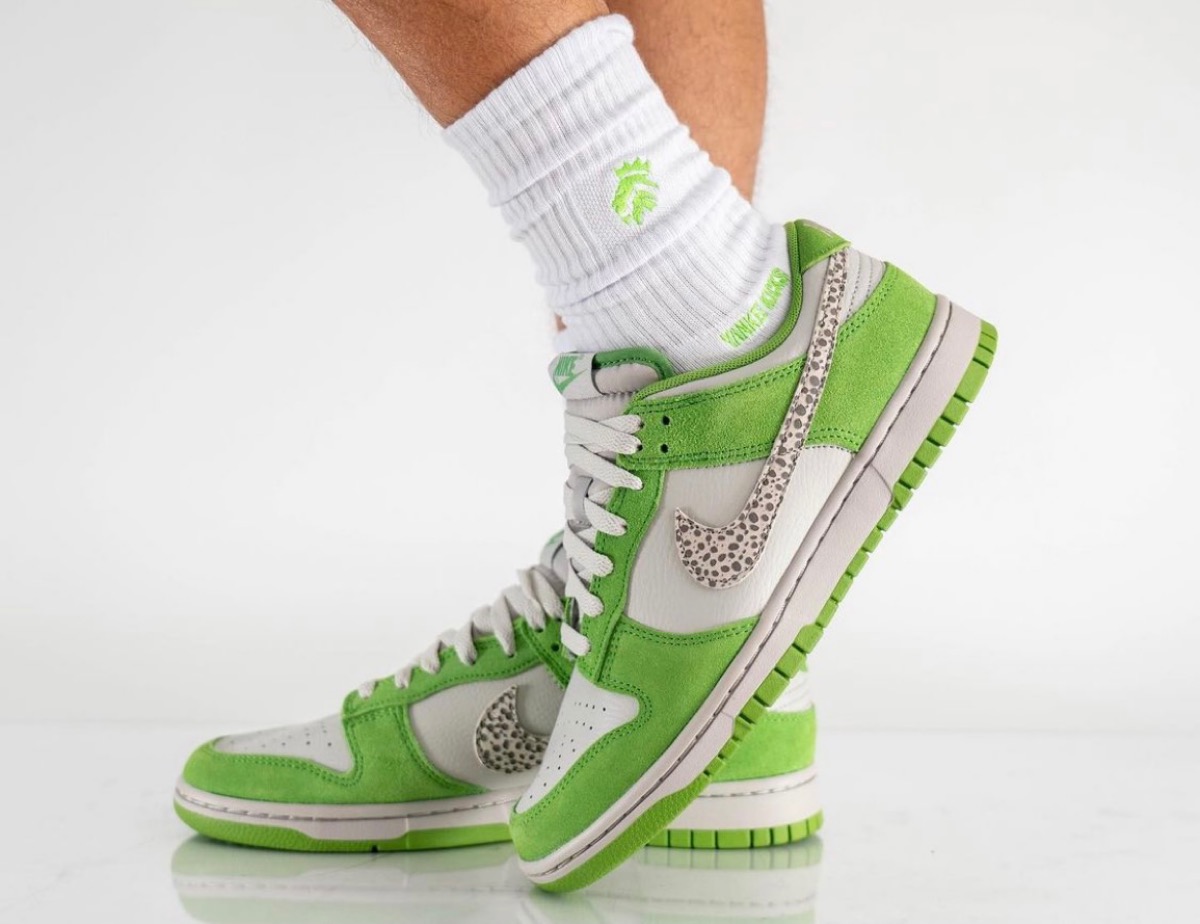 Nike Dunk Low AS “Safari Swoosh Chlorophyll”が国内月日に発売