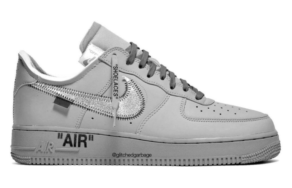 ghost grey air force 1s