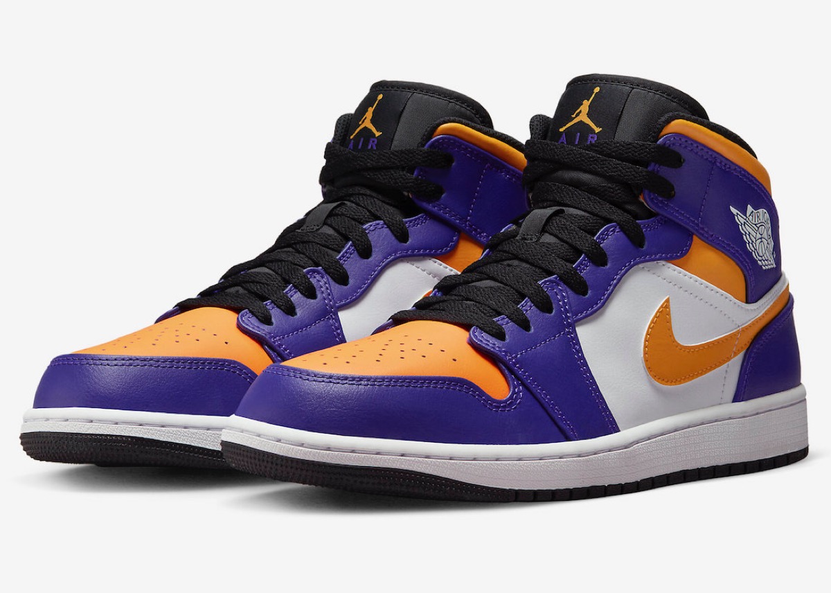 新品 NIKE AIR JORDAN 1 LOS ANGELES LAKERSよろしくお願いします