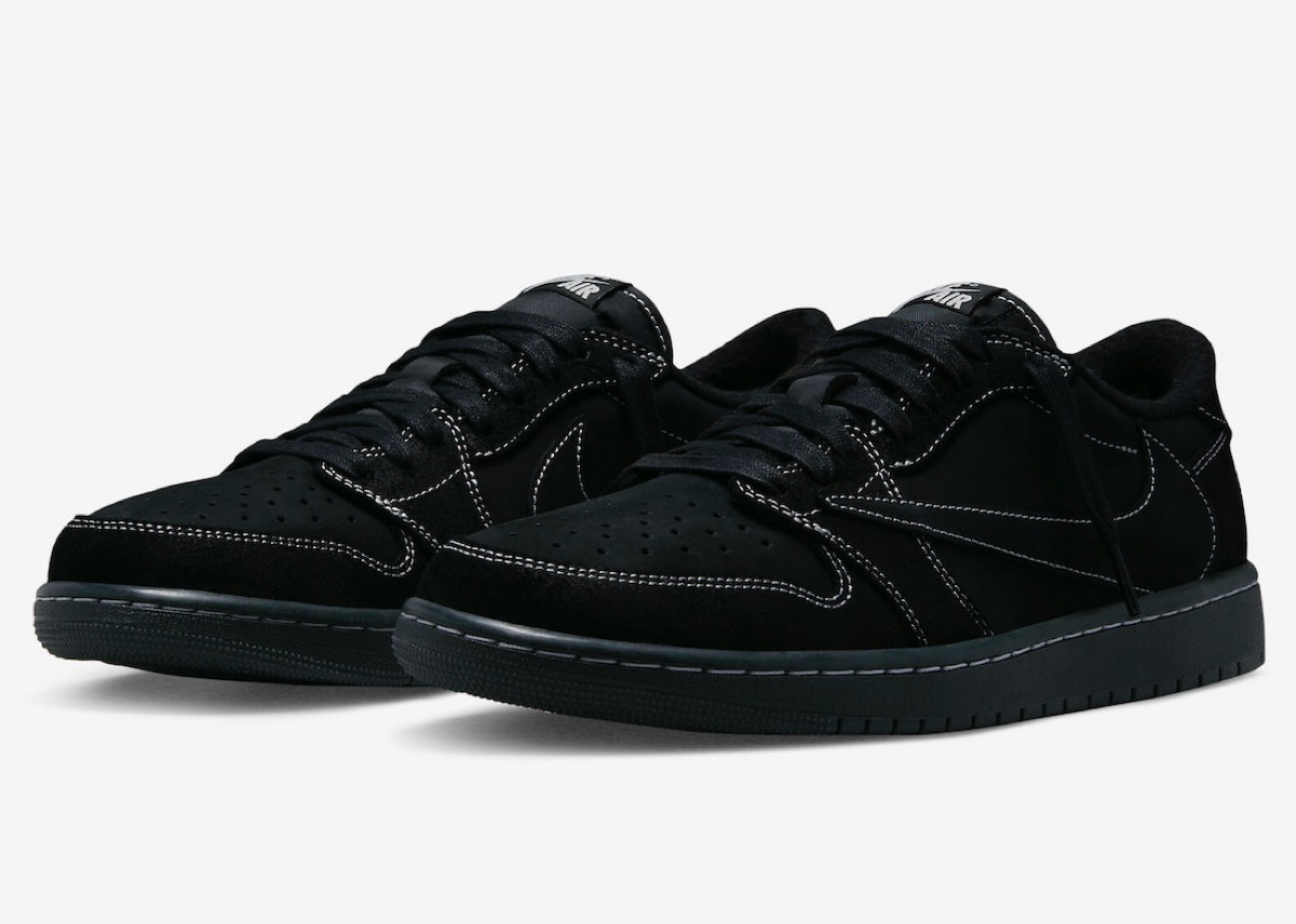 Travis Scott × Nike Air Jordan 1 Low OG SP “Black/Phantom”が国内12