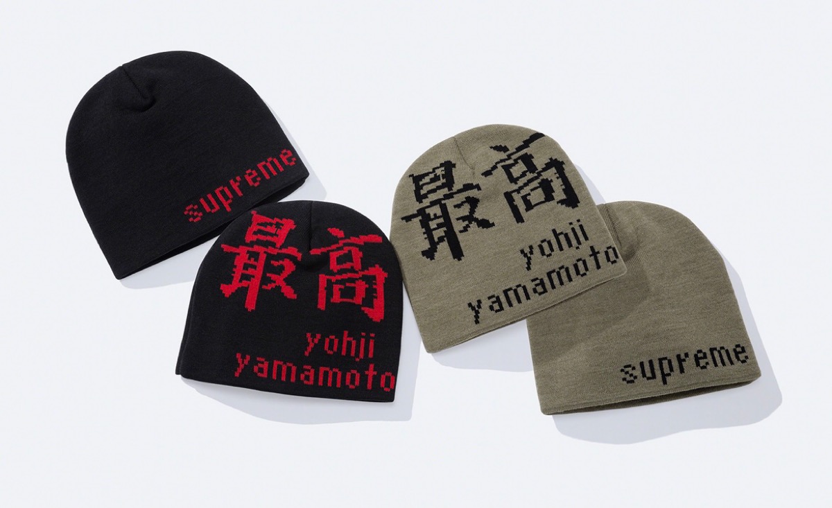Supreme × Yohji Yamamoto 2022FW Week4が国内9月24日に発売予定【全