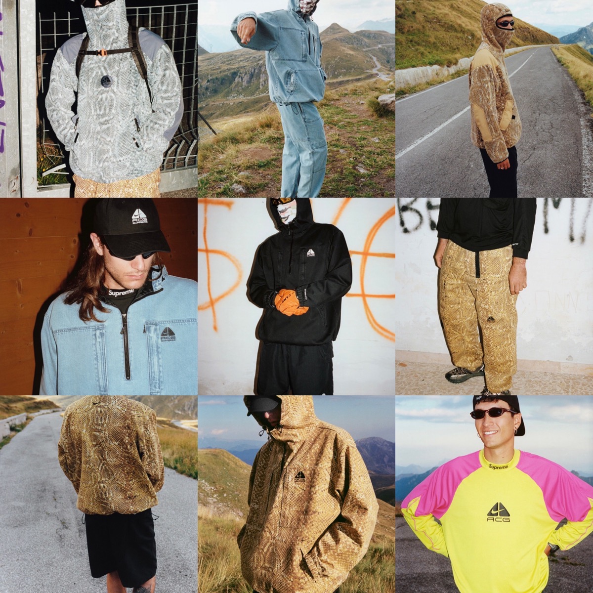 Supreme × Nike ACG 2022FW Week3が国内9月17日／10月17日に発売予定 ...