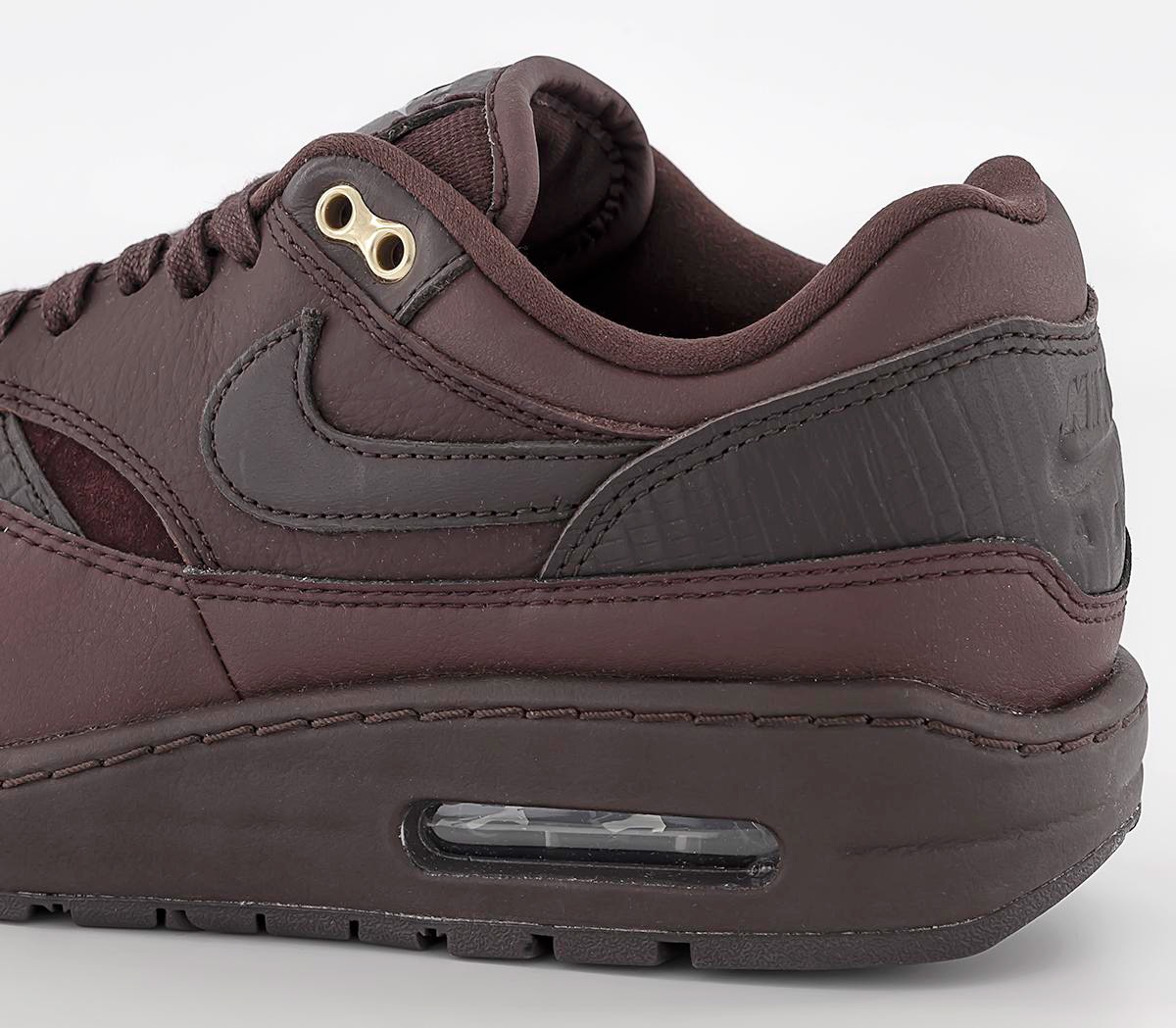 Air max 1 burgundy sale