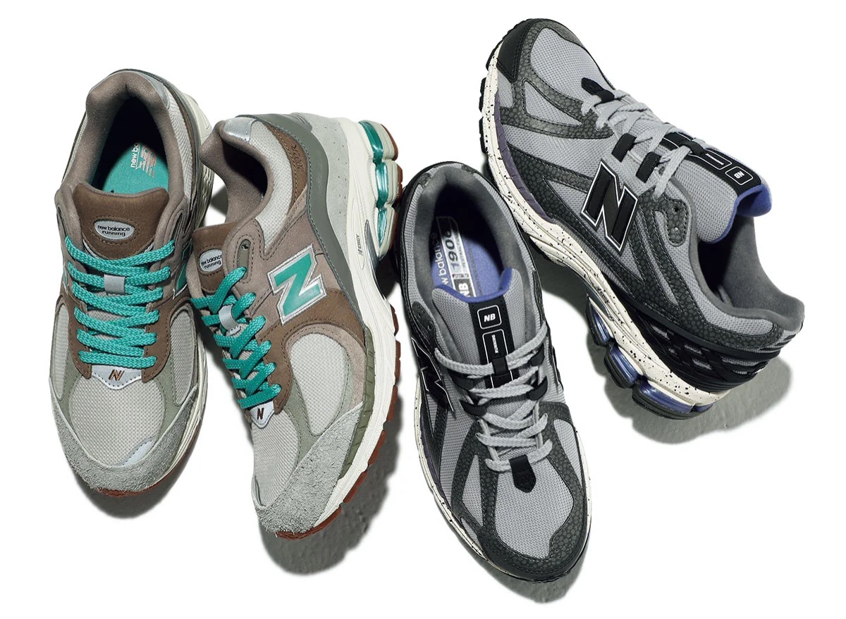 New Balance × atmos 『1906R』&『2002R』が国内9月23日／10月29日に