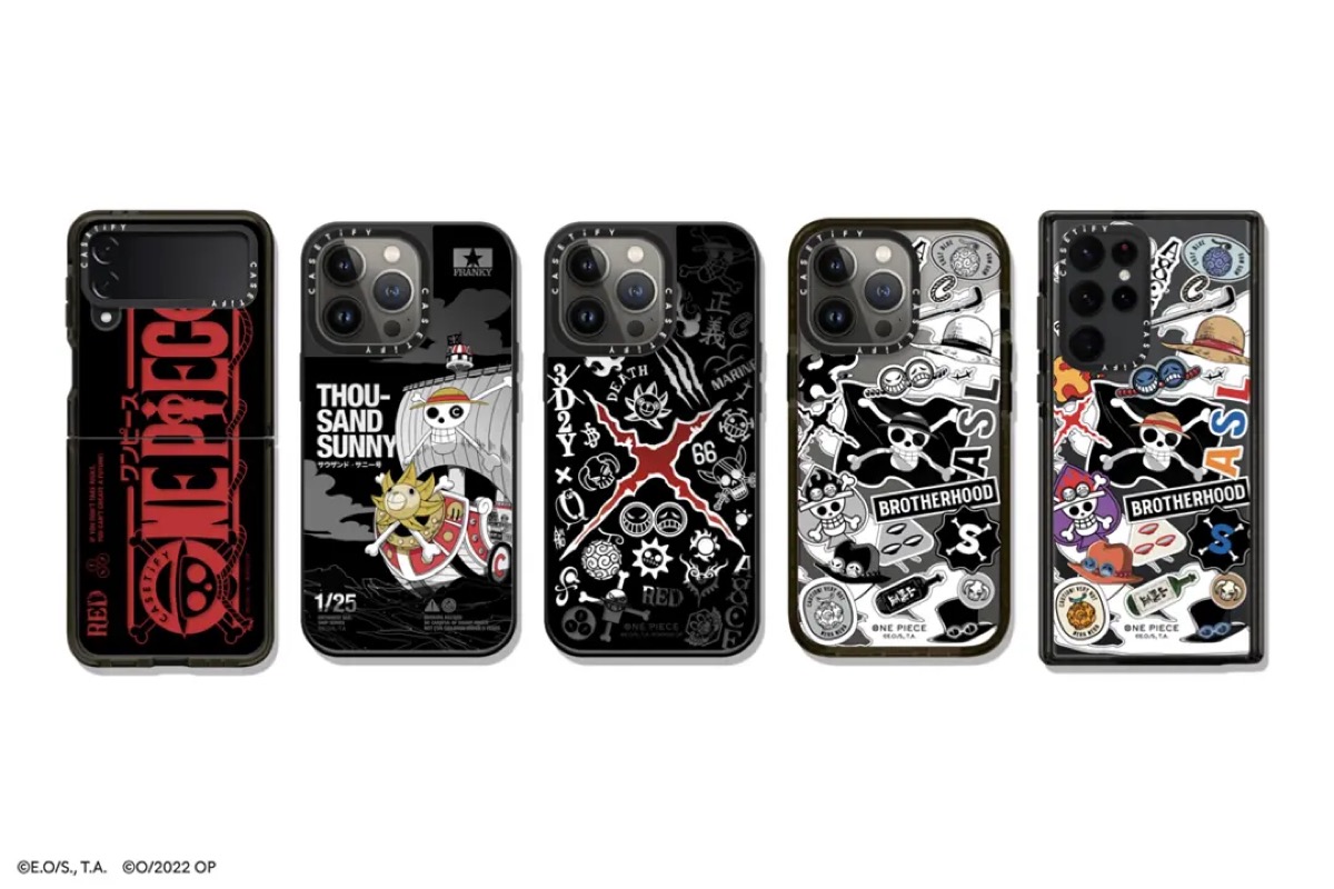 ONE PIECE × CASETiFY コラボコレクション第3弾のゴールデン電伝虫 