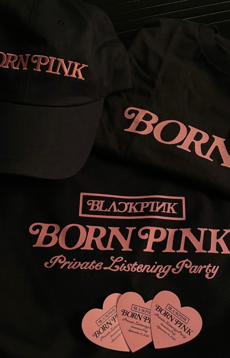 BLACKPINKの2ndアルバム『BORN PINK』のマーチャンダイズをVERDYが製作