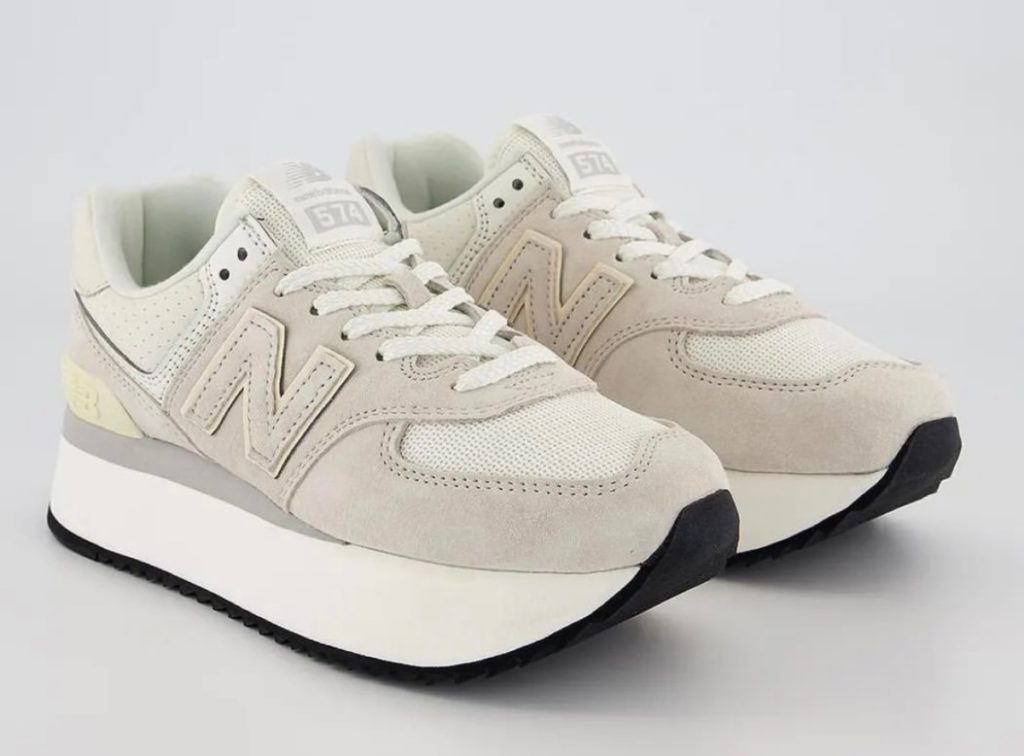 小さいサイズあり NEW BALANCE WL574Zシリーズ 厚底スニーカー (New