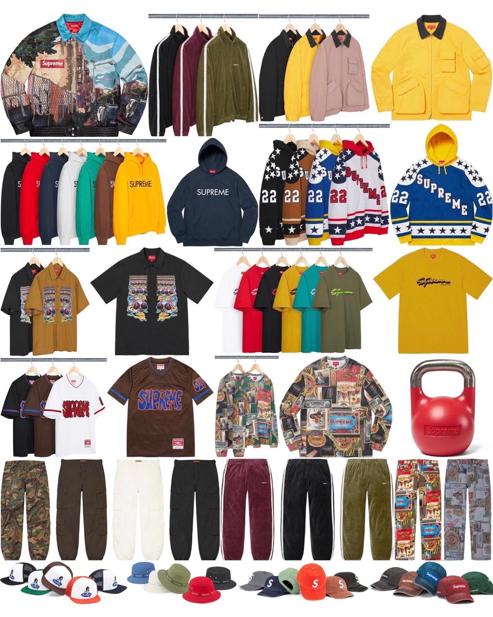 Supreme × Nike SB 2022FW Week2が国内9月10日に発売予定【全