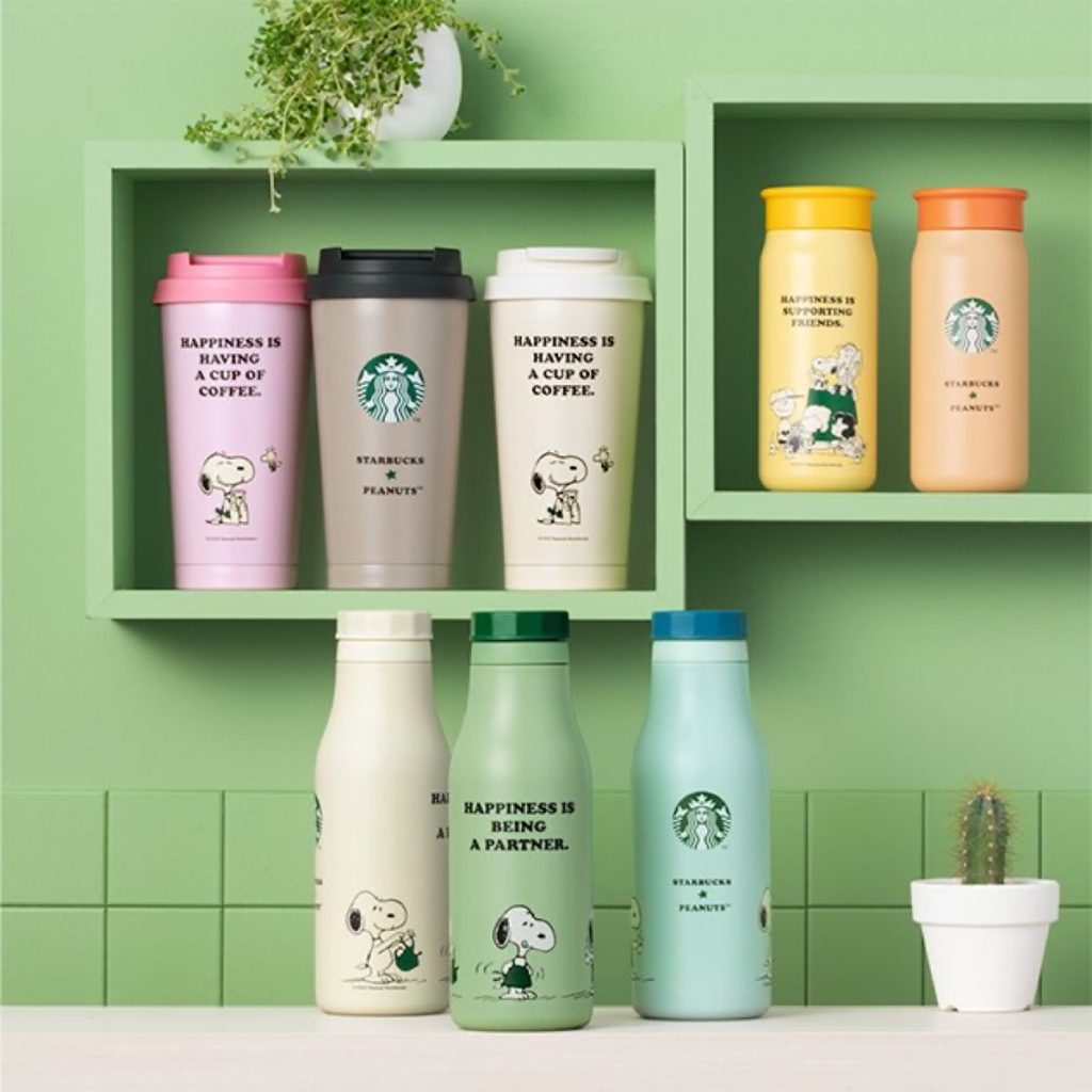 STARBUCKS × PEANUTS コラボアイテム第1弾が9月28日、第2弾が10月5日に 