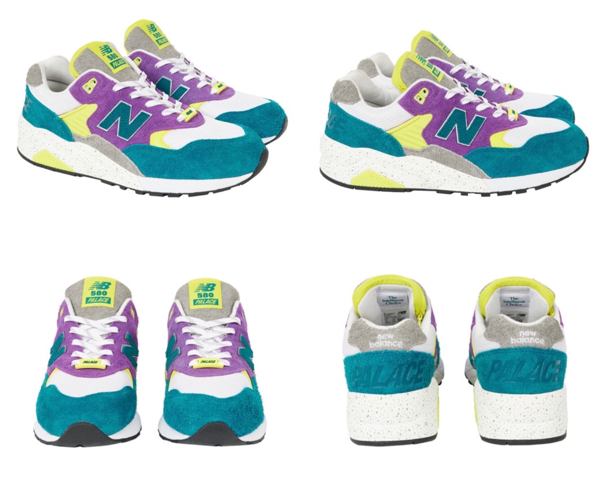 Palace × New Balance 『580』が国内9月24日／9月30日に発売予定 ［MT580PA2 / MT580PC2］ | UP TO  DATE