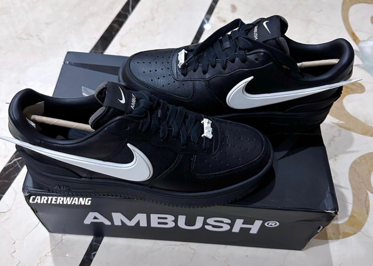 AMBUSH NIKE Air Force 1 Low Black 黒 29.5