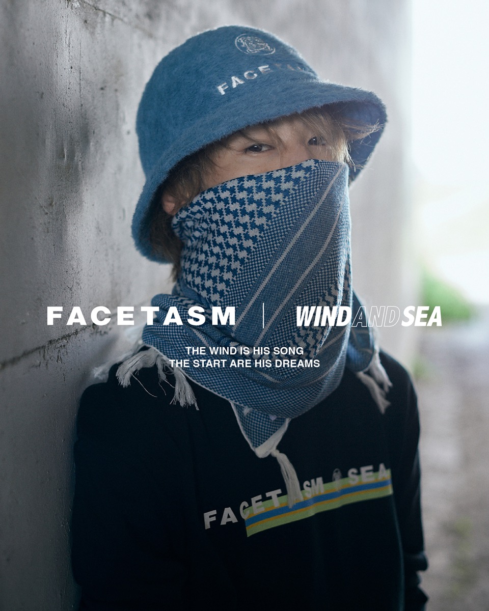 FACETASM × WIND AND SEA コラボコレクション第2弾が国内10月22日に