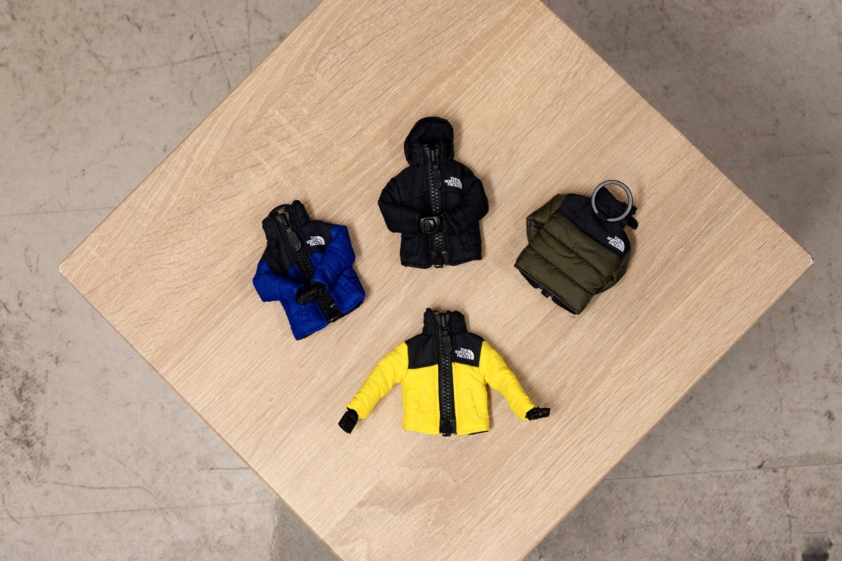 THE NORTH FACE ヌプシジャケットのキーホルダー『MINI NUPTSE JACKET