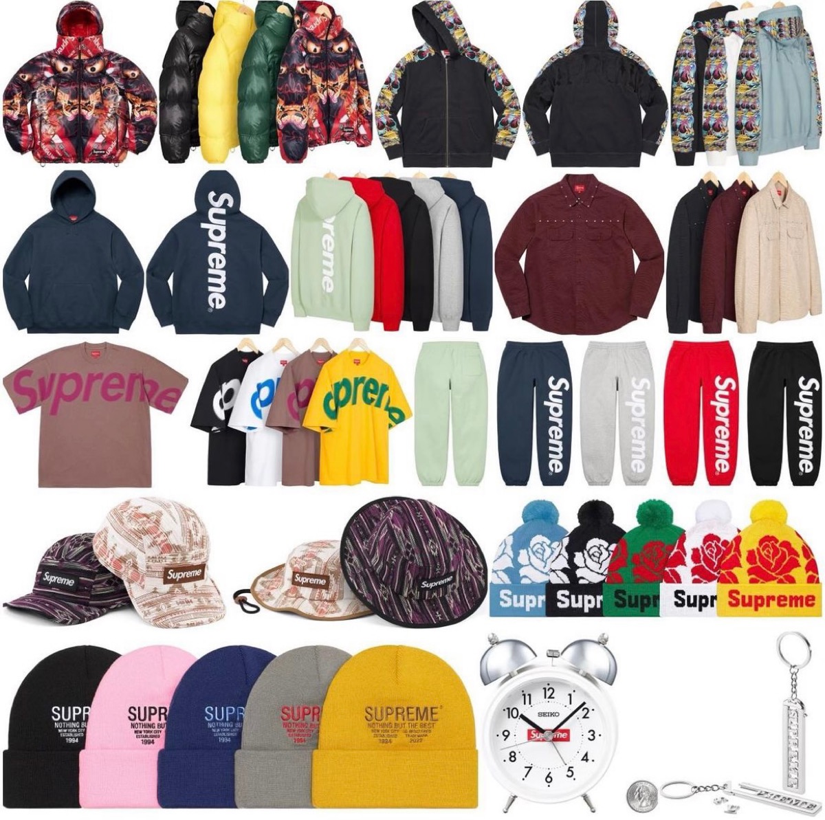 Supreme × Dickies 2022FW Week9が国内10月29日に発売予定 【商品一覧 