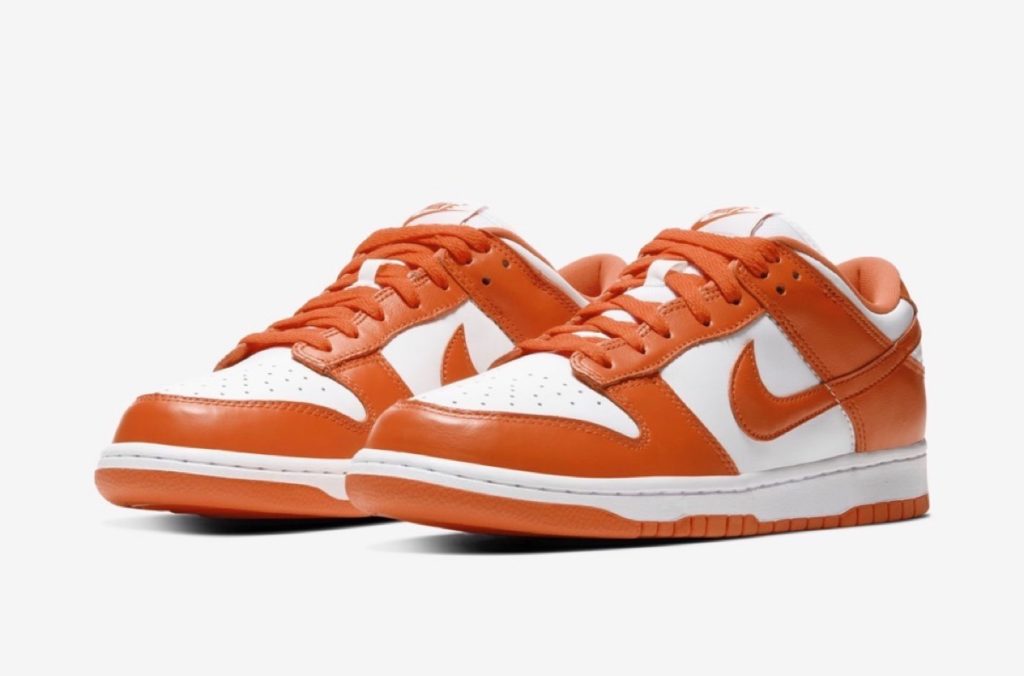 Nike Dunk Low SP “Syracuse”が国内2022年11月14日／11月29日に