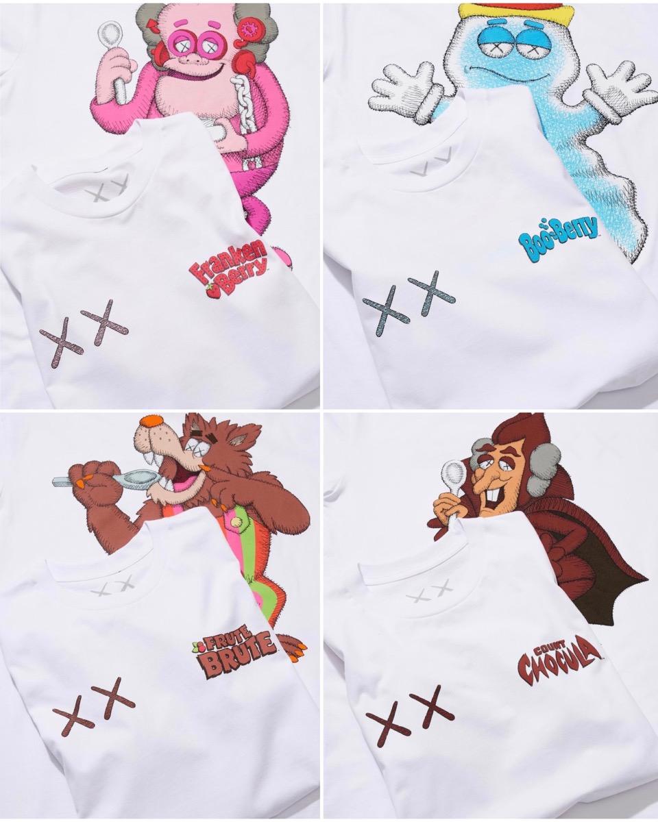 KAWS × General Mills Monsters コラボアイテムが10月11日に発売予定 ...