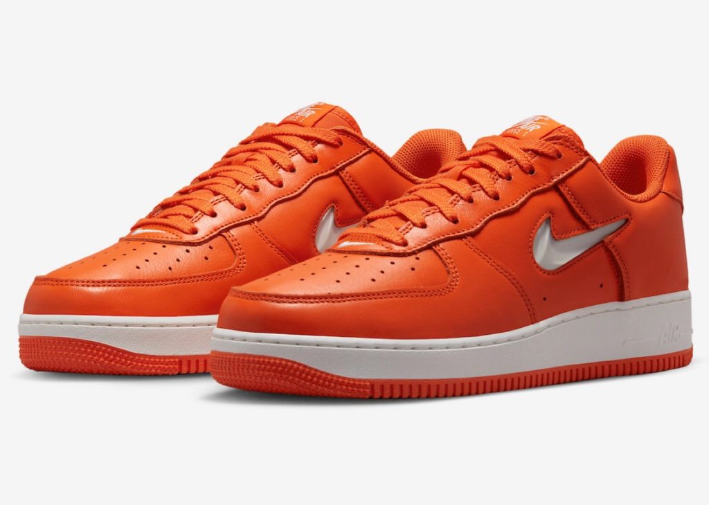 Nike Air Force 1 Low Retro Color of the Month “Orange Jewel”が