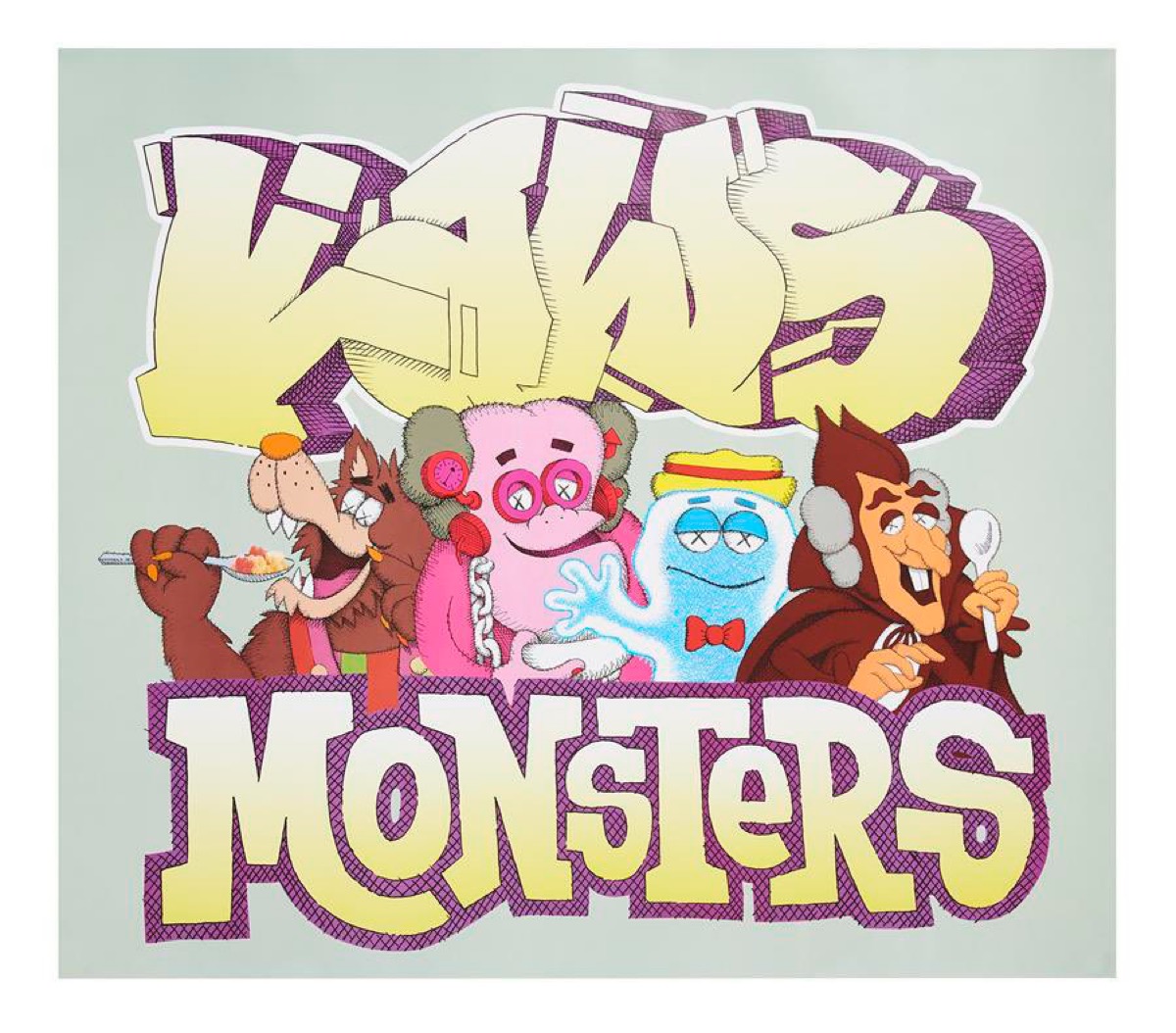 KAWS × General Mills Monsters コラボアイテムが10月11日に発売予定