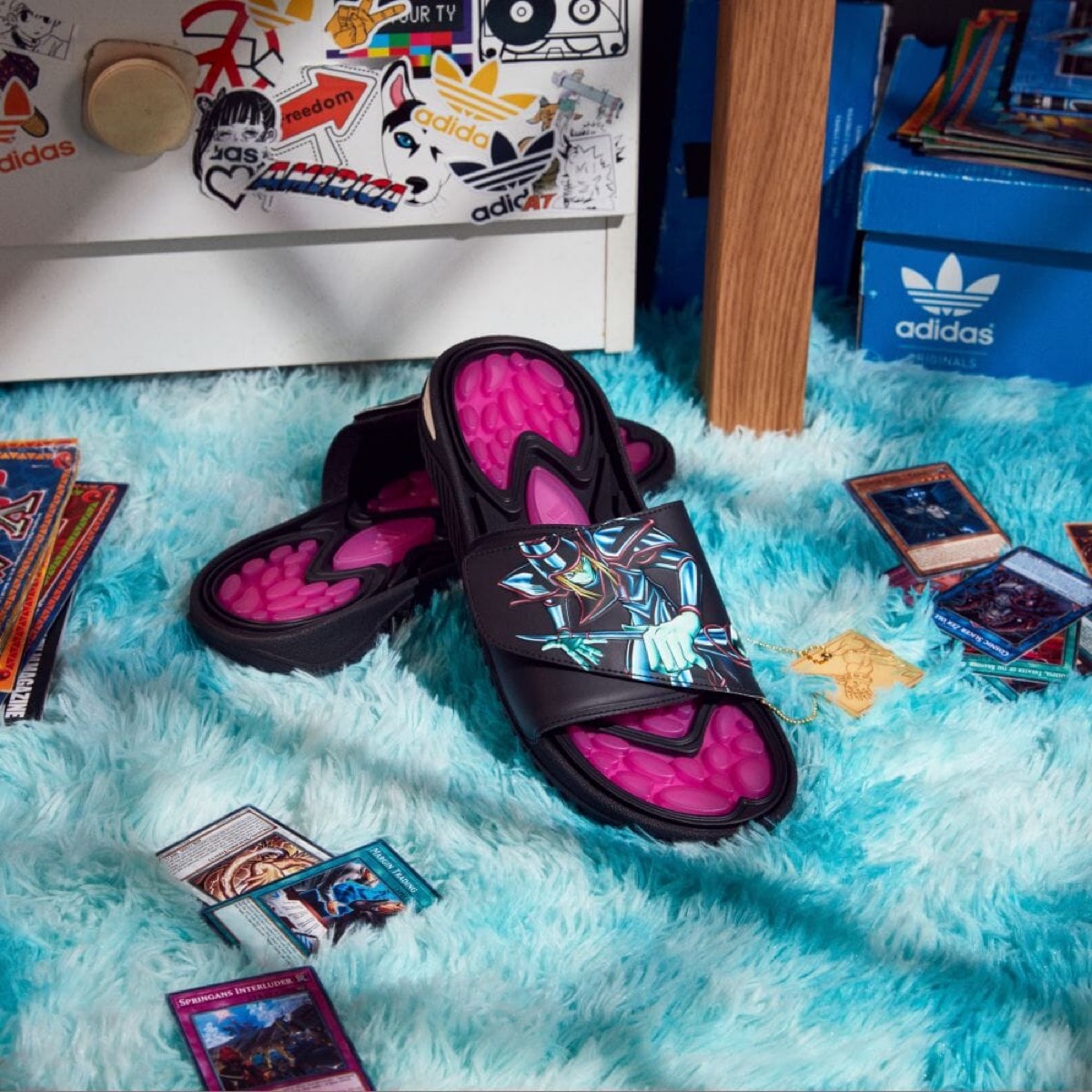Yu-Gi-Oh! × adidas 遊戯王カードとコラボしたスニーカーコレクション 