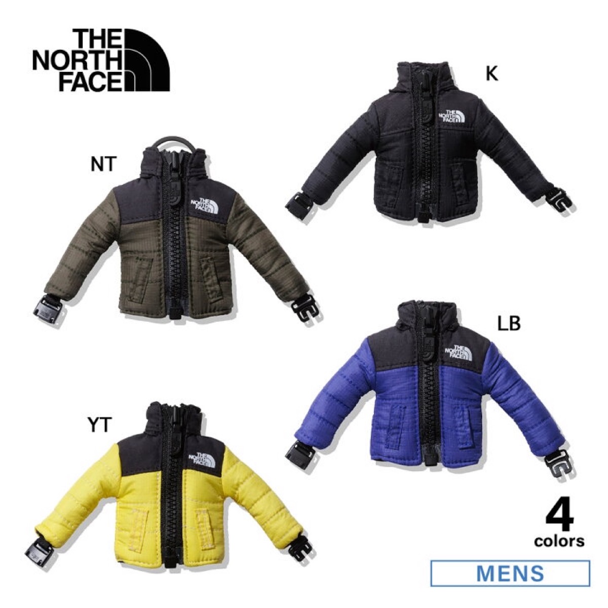 THE NORTH FACE ヌプシジャケットのキーホルダー『MINI NUPTSE JACKET