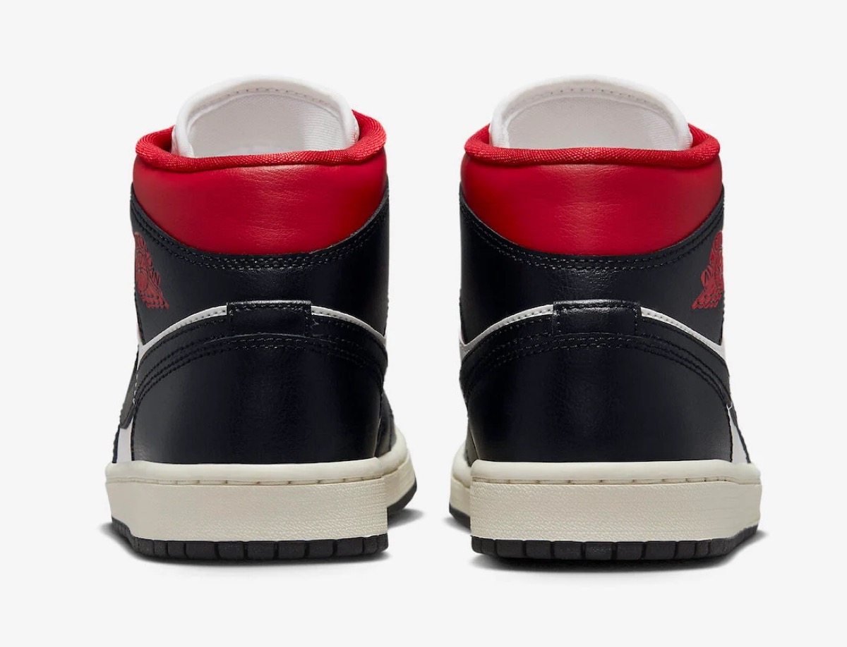 Nike Wmns Air Jordan 1 Mid “Black/Gym Red”が国内1月10日に発売予定 