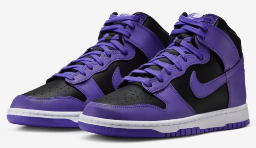 Nike Dunk High “Black and Psychic Purple”が発売予定 ［DV0829-500］