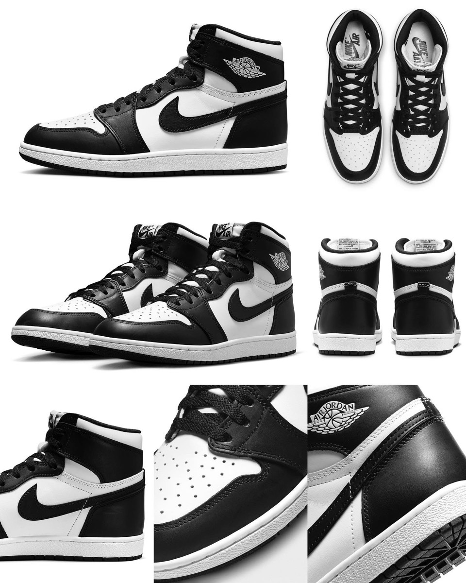Nike Air Jordan 1 High '85 “Black White”が国内2月15日に発売予定