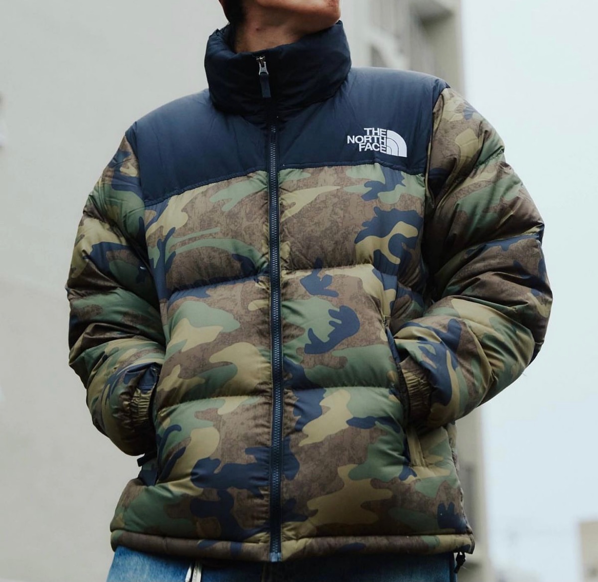 THE NORTH FACE NUPTSE 700 ND01586 ヌプシ迷彩よろしければ専用にし ...