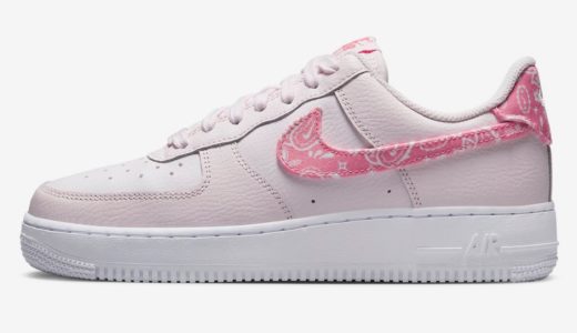 Nike Wmns Air Force 1 ’07 ESS “Pink Paisley”が国内2月7日より発売予定 ［FD1448-664］