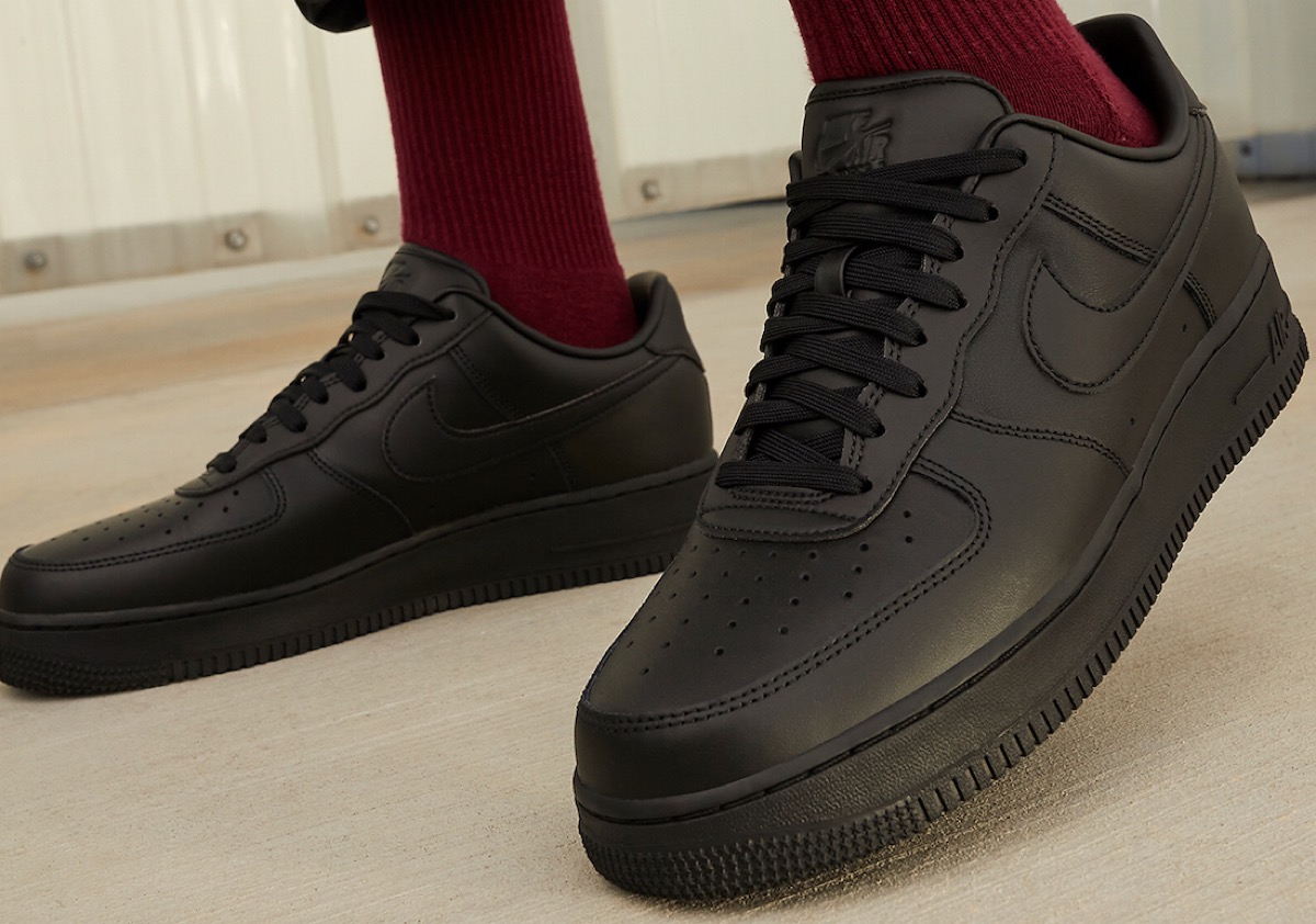 新たなオールブラックモデル Nike Air Force 1 '07 Fresh “Black”が 