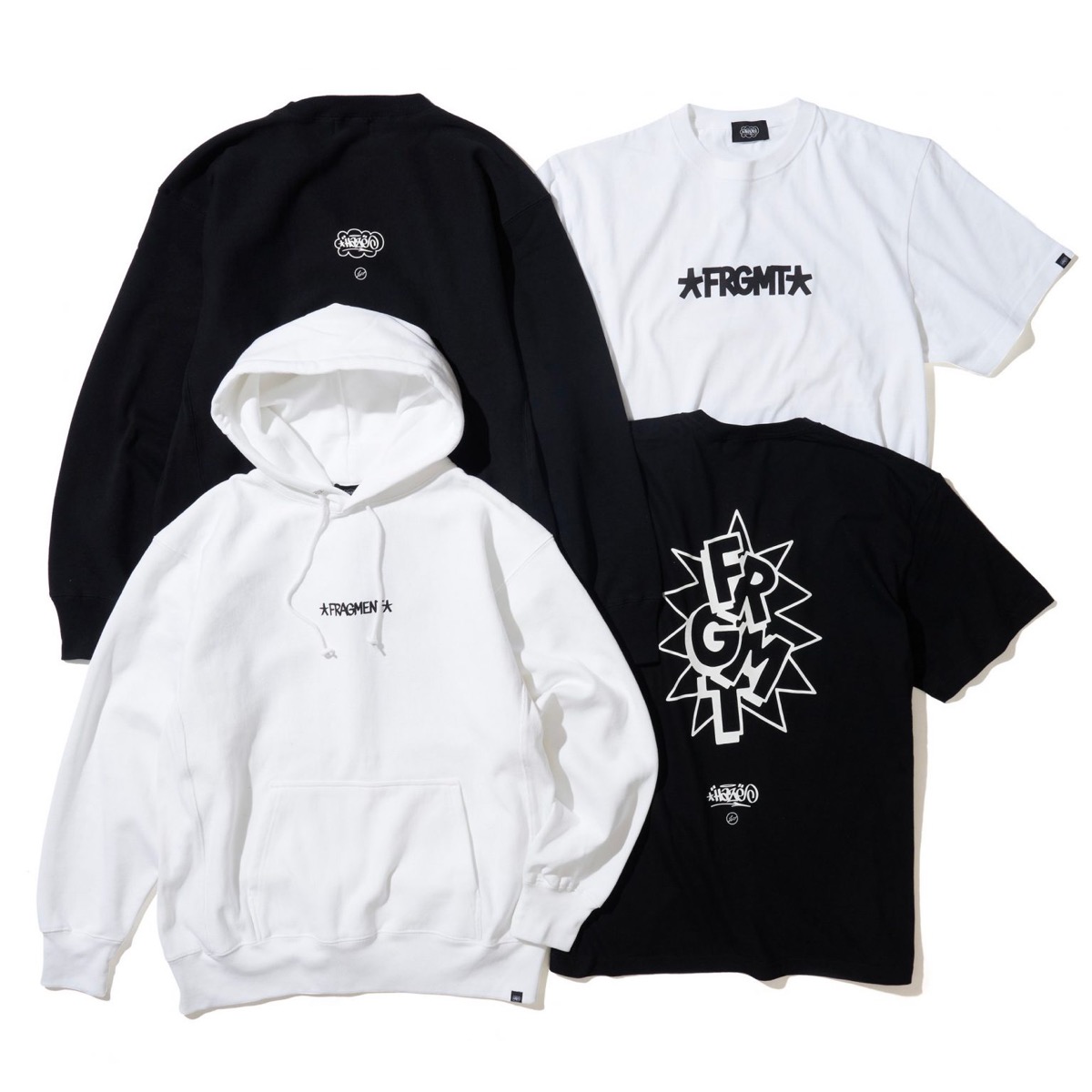 fragment design × Eric Haze CREWNECK