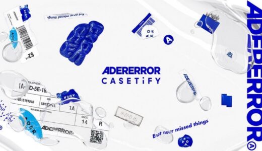ADER ERROR × CASETiFY 新作コラボコレクションが国内11月17日に発売予定
