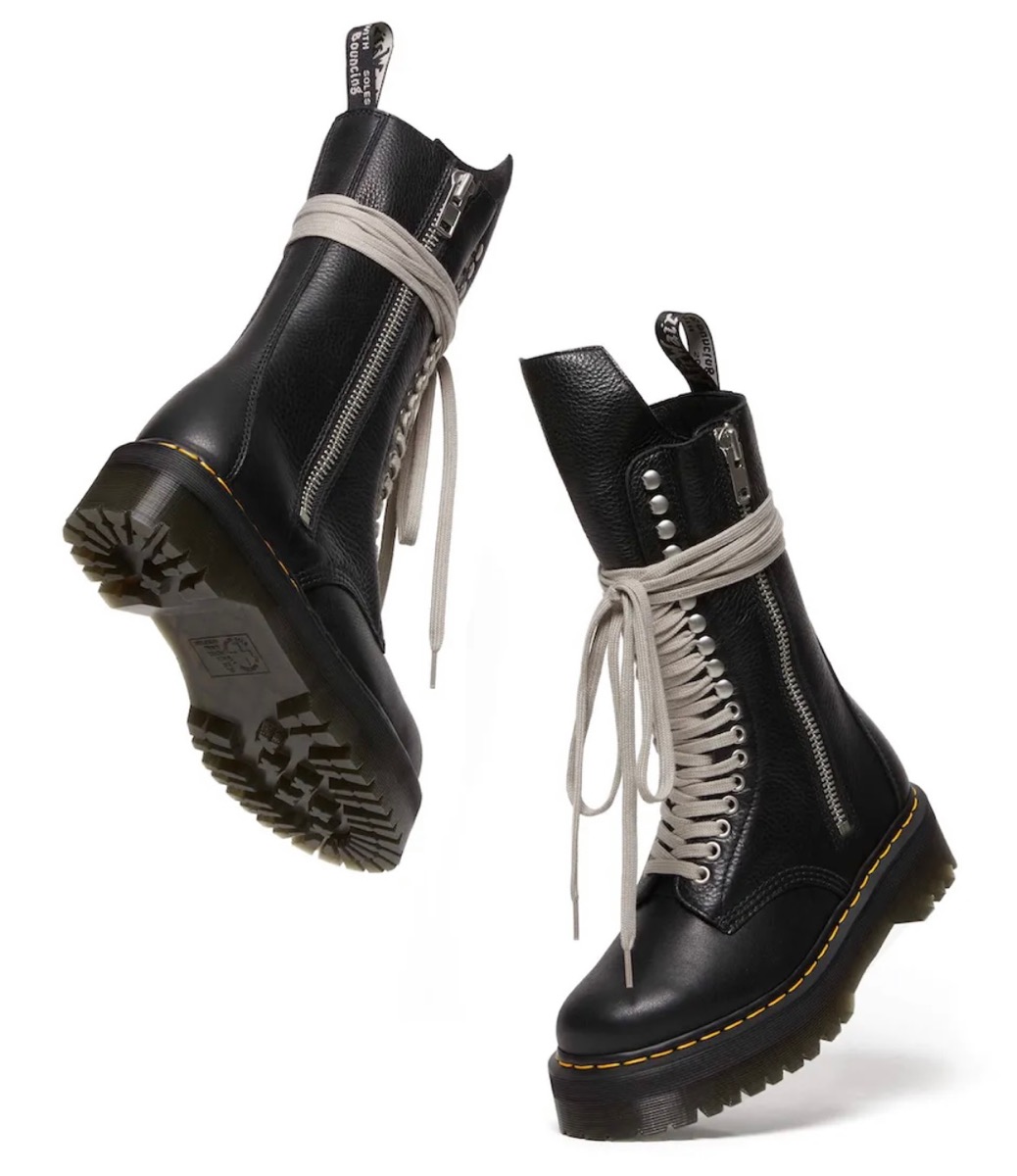 Dr.Martens × Rick Owens 2022年秋冬コラボ第2弾が国内12月2日より発売