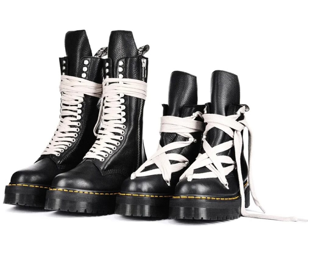 Dr.Martens × Rick Owens 2022年秋冬コラボ第2弾が国内12月2日より発売 