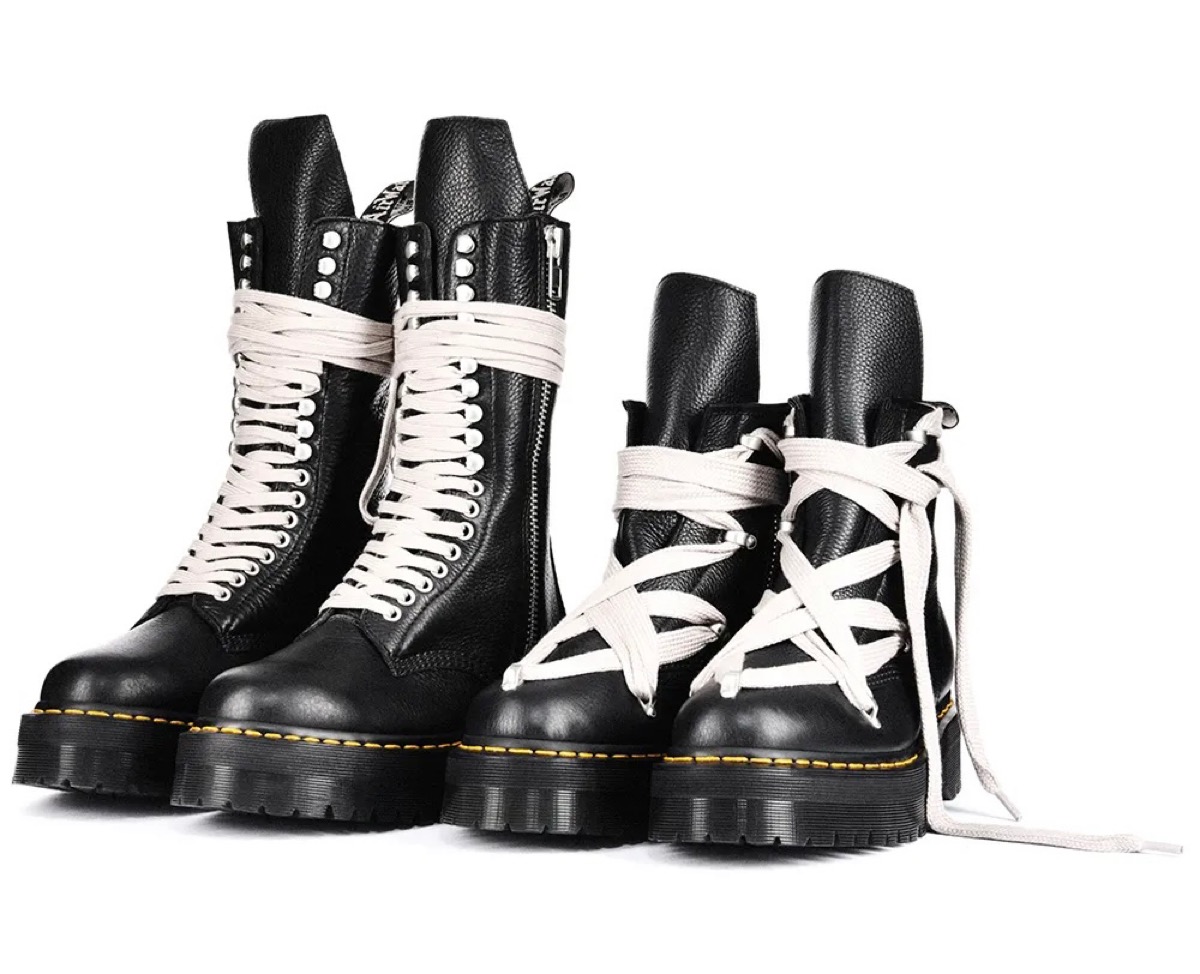 Rick Owens Dr.Martens コラボ ブーツ-