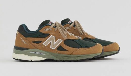 New Balance Made in U.S.A. 〈990v3 “Brown/Green”〉が国内1月26日より発売予定 ［M990WG3］