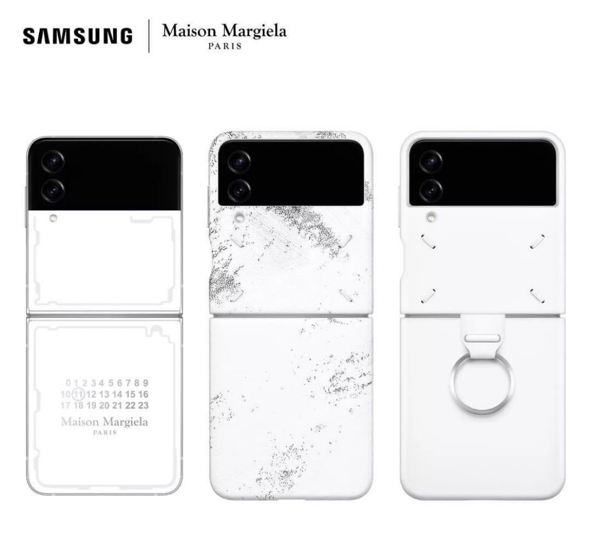 Samsung Galaxy × Maison Margiela 『Galaxy Z Flip 4』が12月1日に ...