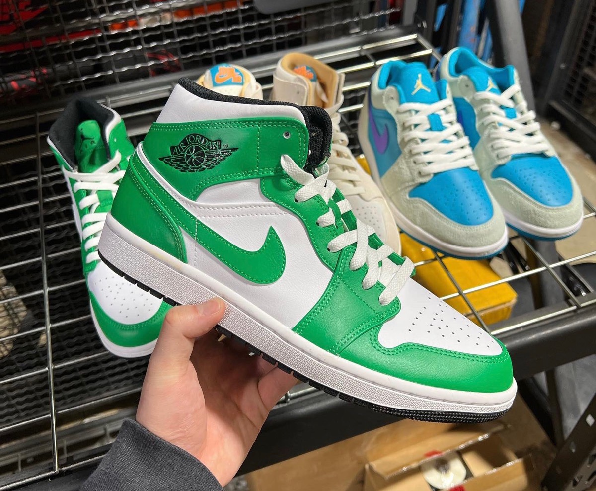 Nike Air Jordan 1 Mid “Lucky Green”が国内4月15日に発売予定