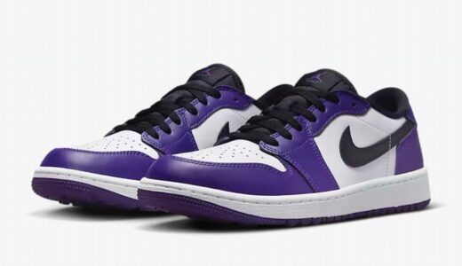 Nike Air Jordan 1 Low Golf “Court Purple”が国内11月24日より発売［DD9315-105］