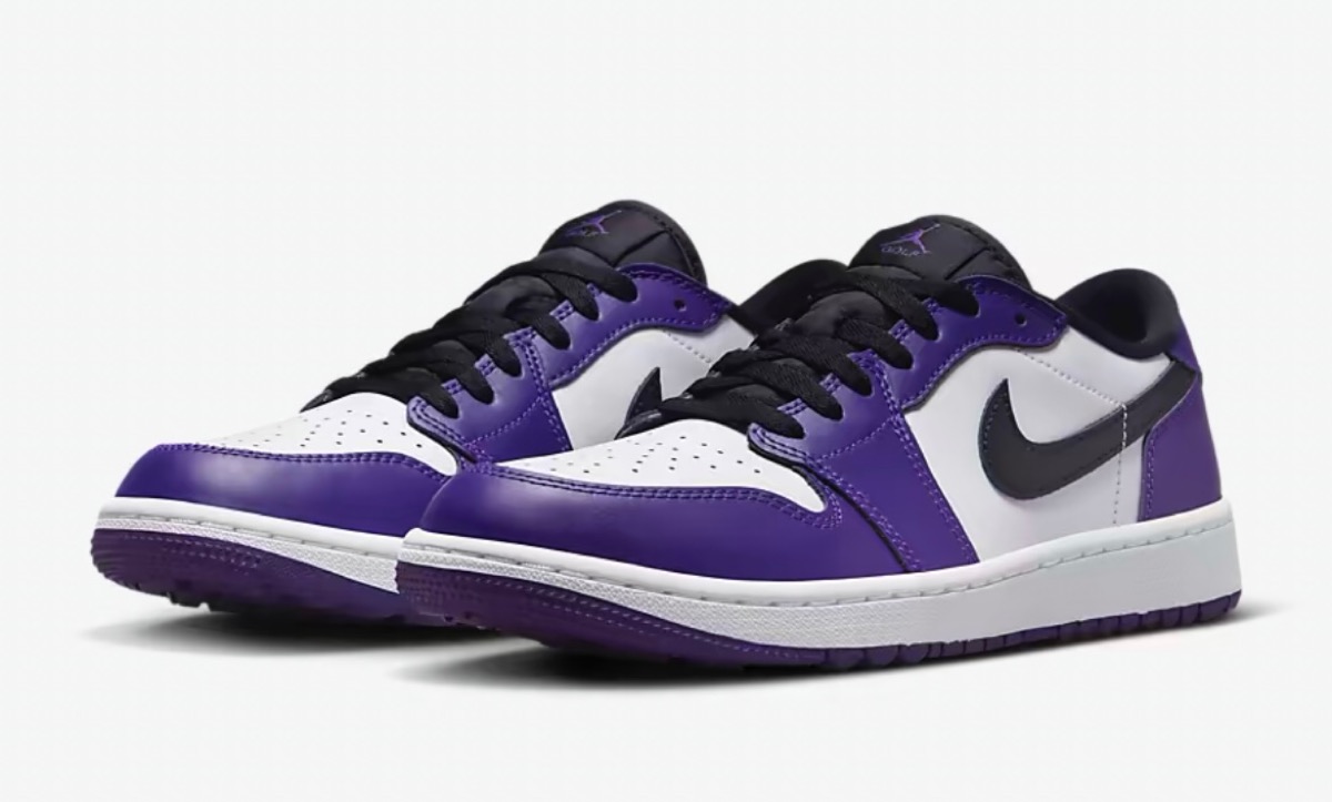 nike  jordan1 Court Purple  GS 24.5cm